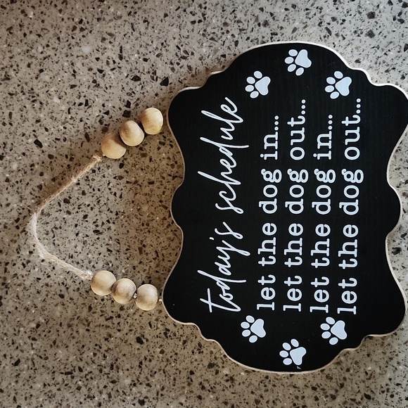 Other - NWT DOG WALL PLAC